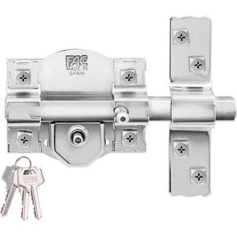 Serrure 300-R/80 Nickel F01105 Fac - FAC (1/2)