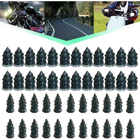 46-teiliges Zubehörset von Goder für elektrische Motorrad-Reifennägel, inklusive verlustfreiem Reifenreparaturwerkzeug und Pilznägeln (1/4)