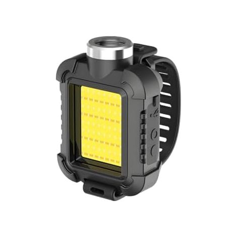 Handgelenk-Taschenlampe, 1000 mAh, mit Handschlaufe, Arbeitslicht, tragbare Sicherheit für Auto, Arbeit, Wandern, Angeln, Wandern, Camping (1/5)