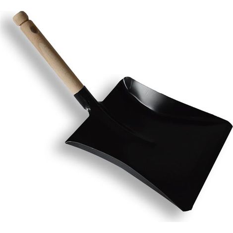 Pelle métallique - FUXTEC - made in Germany manche en bois, 42cm longueur, 24cm largeur fuxtec