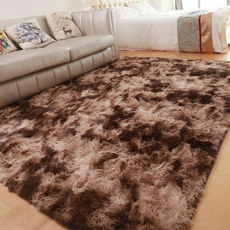 Grand Tapis Moderne 120 par 160cm Style Scandinave Fibre Recyclée Résistant aux Taches Antidérapant Durable (1/4)