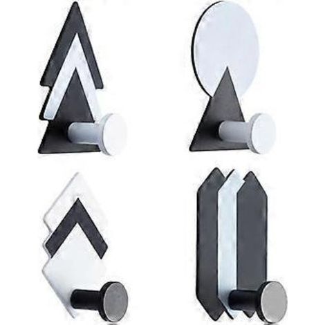 Gancho adhesivo de pared para toallero de baño o cocina. (1/5)