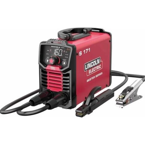 Lincoln Electric – Poste à souder inverter MMA/TIG 230V – Réglage courant 10-160A – Démarrage à chaud – Affichage numérique – Usage professionnel