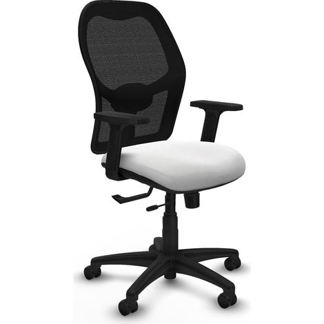 Silla de oficina piqueras y crespo Alocén negro espuma alta densidad (1/2)