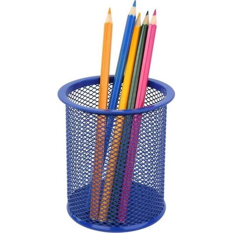 Tazza organizer rotonda grande e blu