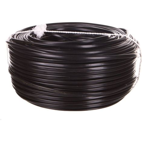Flachkabel H03VVH2-F (OMYp) 2x0,75 schwarz /100m/