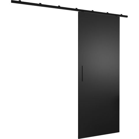 Porte coulissante Hartford 491, Noir