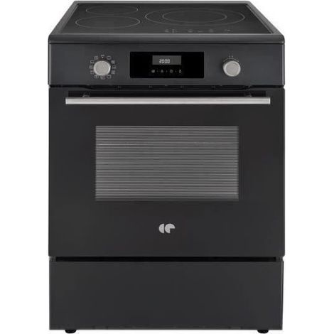 Cuisinière induction - CONTINENTAL EDISON - CECI60FPB - 3 feux - L60 x H85 x P60 cm - Noir