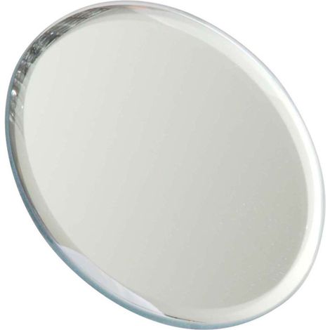 Support bougie miroir rond diamètre 10cm (1/3)