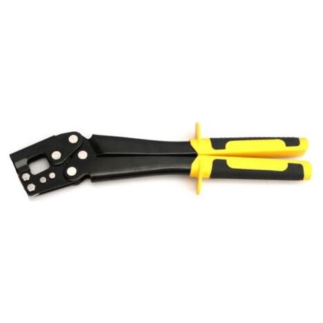 Poignée Boulon Sertissage Cloisons sèches Pince : Pince à frapper fixe en acier léger Pince à poinçonner professionnelle Boulon de préhension Sertissage Support Pince composite Pince à trou (1/4)