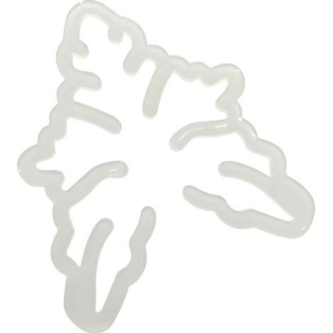 Fissatore per steli di fiori bianco modello 2 (1/5)