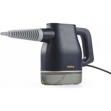 Beldray Pulitore a Vapore Portatile Digitale - Riscaldamento Rapido in 20s, 16 Minuti di Vapore Continuo, Serbatoio da 400ml, Pulizia Multi-Superficie Senza Sostanze Chimiche, Accessori Inclusi (1/5)
