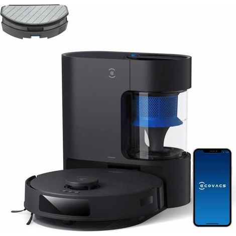 ECOVACS Deebot N20 Pro PLUS - Robot Aspirateur Laveur 8000Pa avec vidange Automatique poussiere - Nettoyage Autonome de 45 Jours (1/5)