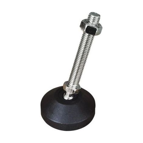 8 pièces M10x80 mmxØ 40 mm, Lot de 8 pieds de réglage M10x80 mm,Vis de réglage,Pied de meuble,Peut être porté,Pieds réglables,Support de réglage,Angle maximum 20 ° (1/5)