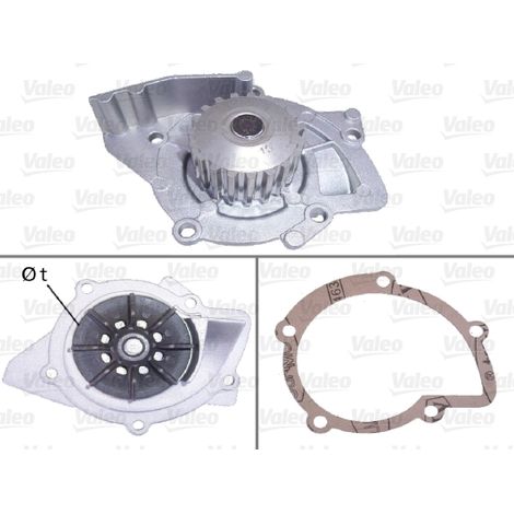 Pompe à eau, refroidissement du moteur Valeo 506719 BEDFORD 1201E8 1232499