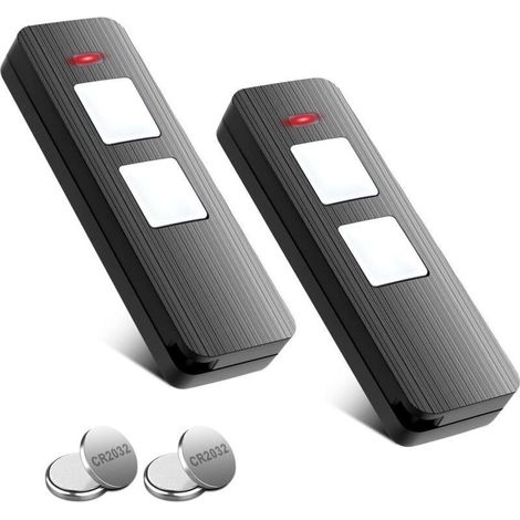 Lot de 2 Télécommande Pour Porte de Garage 868 MHz - 2 Canaux - Compatible avec Sommer S10019-00001, 4018V000, 4019V000 - Rolling Code (1/5)