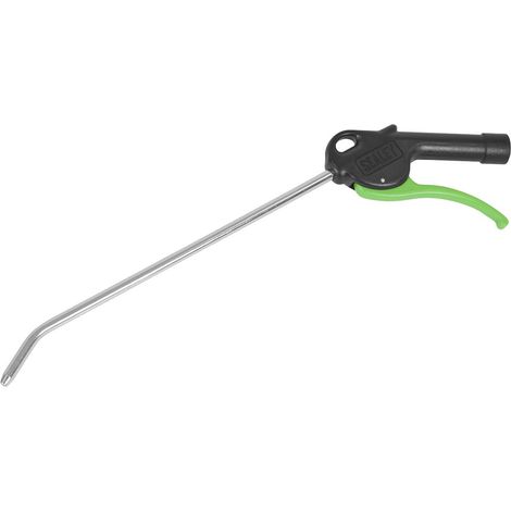 Sealey SA9231 Air Blow Gun with Angled Lance 280 x 8mm 1/4""BSP Air Inlet