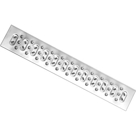 Grille d évacuation extérieure robuste en acier inoxydable à