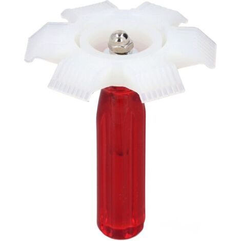 Redresseur d'ailerons de condensateur de climatiseur 6 en 1, peigne à ailettes AC, outil de nettoyage de climatisation (1/4)