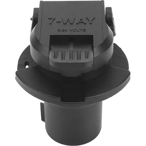 Prise de courant à lame RV à 7 voies, accessoire US 6-24V pour 7 broches et remorque (1/5)