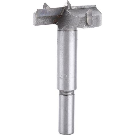Jeffergarden Foret Forstner en carbure cémenté pour le perçage du bois (42 mm)