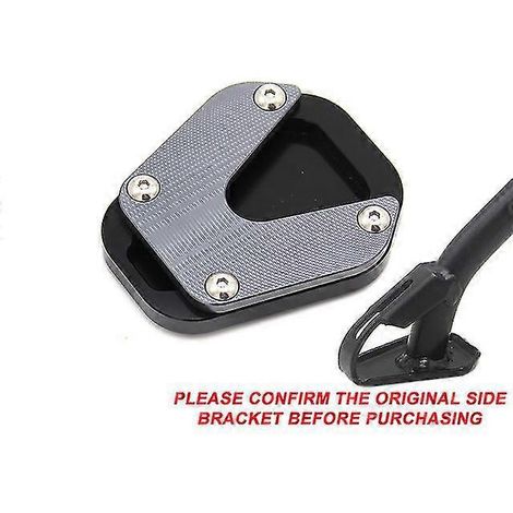 Passend für Benelli TRK702 TRK 702 X 20222023 Motorrad CNC Seitenständer-Verlängerungsplatte --B Titan, ohne Logo