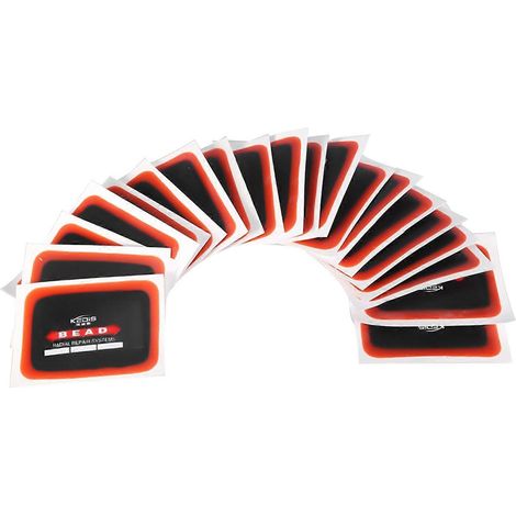 20 Stück 55 x 75 mm Universal-Radialreifen-Reparaturflicken für Pkw und Motorräder (1/5)