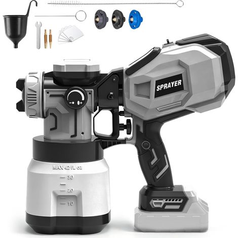 Pulvérisateur sans Fil Compatible avec Makita 18V, HVLP (1/5)