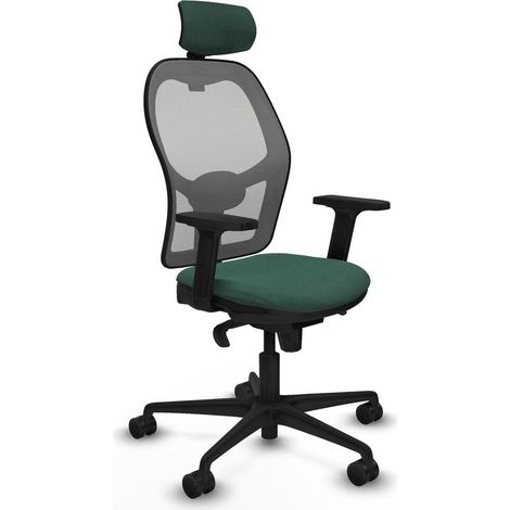 Piqueras-y-Crespo Jorquera Sedia da Ufficio Verde Confortevole