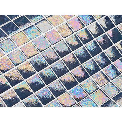 Mosaïque pâte de verre URBAN CHIC Carré 2.3x2.3cm Brillant - Boîte de 2 m2
