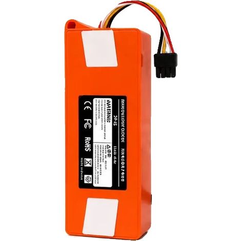 Batterie d'aspirateur robot, capacité de 12800mAh, haute compatibilité, 3PCS 14.4V 9800mAh (1/5)