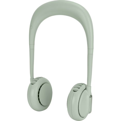 Mini ventilateur mains libres rechargeable par USB, à suspendre autour du cou, 3 vitesses réglables, WindGreen (1/5)