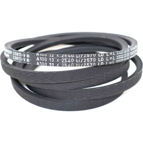 Courroie trapézoidale lisse Contitech Conti V A100 13 x 2540 Li / 2570 Ld