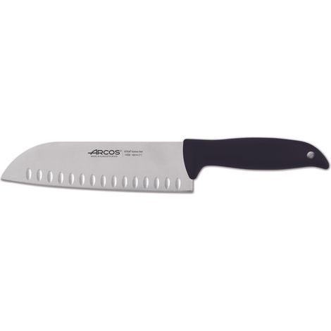 Santokumesser Arcos Menorca 145900 in Nitrum Edelstahl und mango in Polypropylen mit 18 cm Klinge in Blisterverpackung.