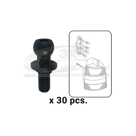 3RG 86134 TORNILLO CARROCERIA (PACK 30 PCS)