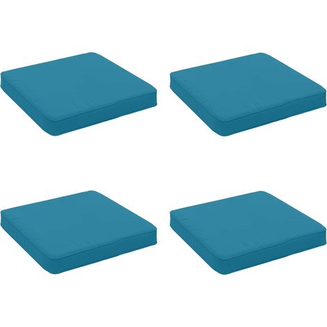 Coussins de siège 4 pièces VUGHT 4 pcs 100 % polyester vidaXL