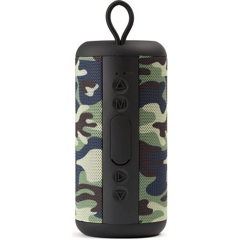 Cellularline Altoparlante Speaker Bluetooth Music Sound Verticale Camouflage (1/5)