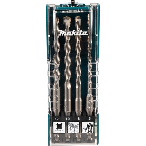Set di punte per trapano SDS-PLUS Makita da 4 pezzi (1/2)