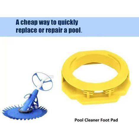 W70327 Disque d'étanchéité en forme d'ailette, patin de support, pièces de rechange pour aspirateur de piscine automatique, dispositif de fixation (1/5)