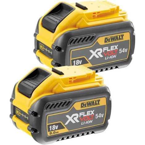 Dewalt Batteria de 18 V XR Flex Volt - Batteria de Ricambio DCB547 Compatibile con Strumenti de batteria dede 54 V e 18 V - 2 Pezzi. (1/2)