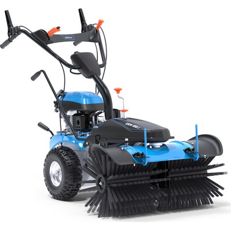 Güde Benzin-Kehrmaschine GKM 100.1 4,4 PS inkl. Schneeschieber & 72 L Behälter (1/3)