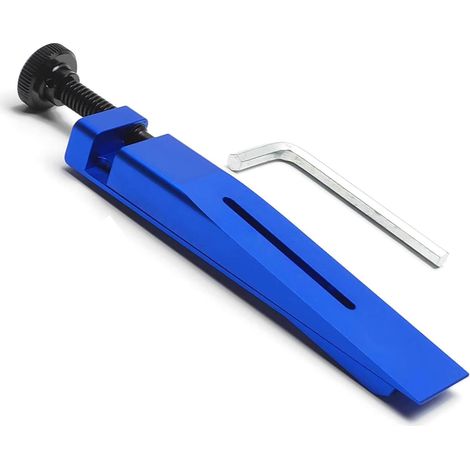 [JAMAIS UTILISÉ]Outil de presse à piston d'étrier de frein de vélo en alliage d'aluminium, outil de presse à piston de frein à disque hydraulique bleu (1/5)
