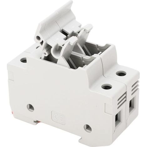 Porte-fusible DC à rupture rapide 2P 32A 10x38 photovoltaïque avec fusibles PV 30A 1000VDC (1/4)
