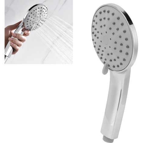 Multifunktionaler G1/2-Duschkopf, Handbrause mit Druckfunktion, Badezimmerzubehör (1/5)