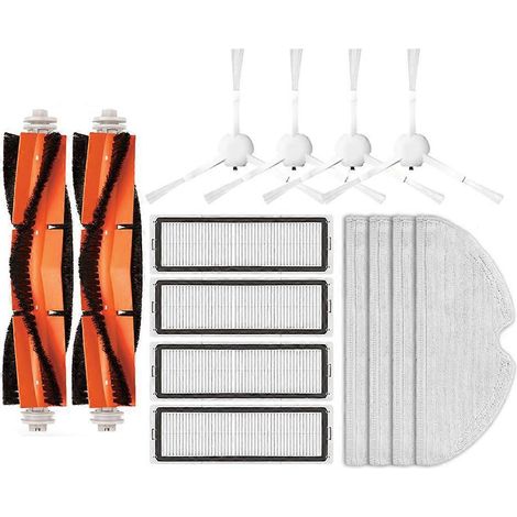 Pour Xiaomi Mijia 1C 1T Mi robot aspirateur laveur Dreame F9 filtre HEPA brosse principale et latérale chiffon de lavage aspirateur robot pièces (1/5)
