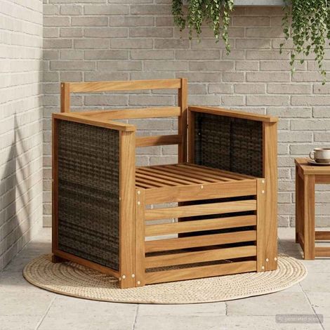 Teenpull – Outdoor Mittelsofa Natur (1/5)
