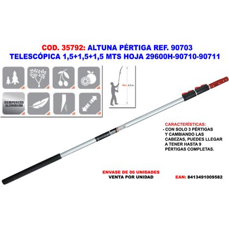 Altuna Teleskopstange 1,5+1,5+1,5M für 29600H-90710-90711