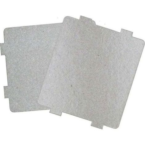 Feuille de mica pour micro-ondes - - 2 pièces - Isolation thermique - 9,9x10,8 cm - Facile à installer (1/4)
