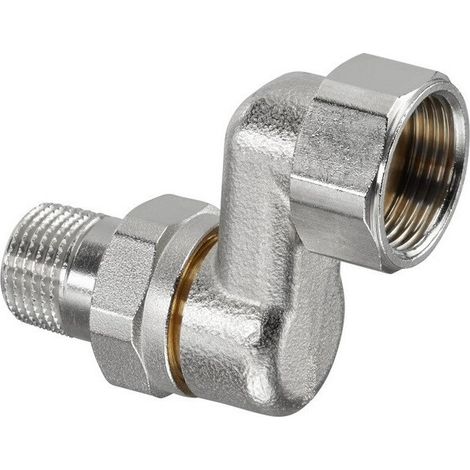 COUDE EXCENTRIQUE DN15, 3/4M x 3/4ECROU, JOINT PLAT