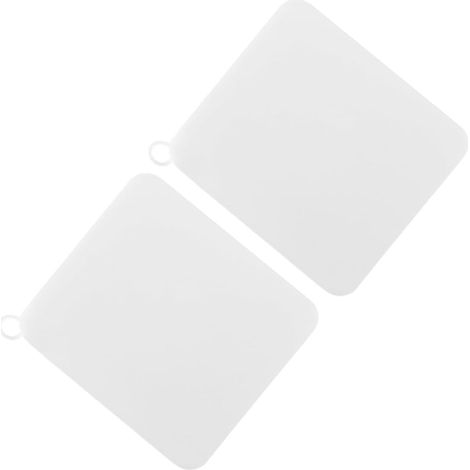 20x20 cm halbtransparente Bodenablaufabdeckung 2 Stück für
